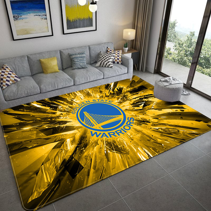 Golden State Warriors Carpet Living Room Bedroom Mats Kitchen Bathroom Rugs