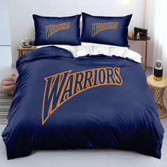 Golden State Basketball Warriors Bedding Set Quilt Cover Without Filler