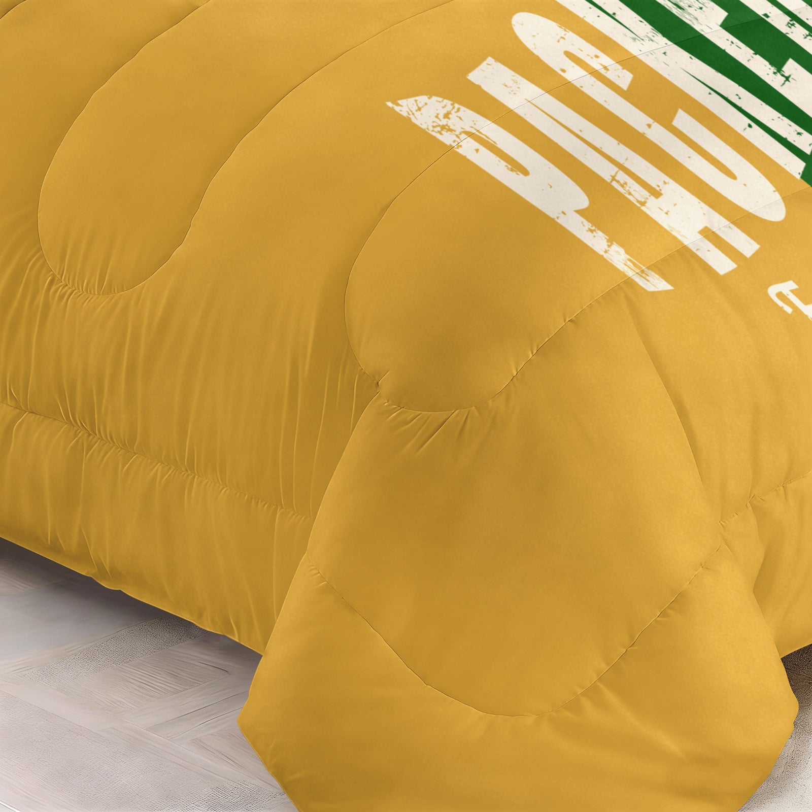 Green Bay Packers Comforter Pillowcase Sets Blanket All Season Reversible Quilted Duvet