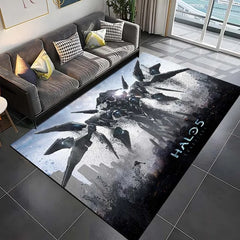 Halo Infinite Graphic Carpet Living Room Bedroom Sofa Rug Door Mat Kitchen Bathroom