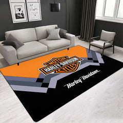 Harley Davidson Motorcycle Carpet Living Room Bedroom Mats Kitchen Bathroom Rugs