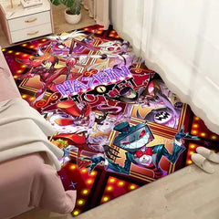 Hazbin Hotel Carpet Living Room Bedroom Sofa Rug Door Mat