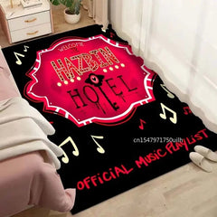 Hazbin Hotel Carpet Living Room Bedroom Sofa Rug Door Mat