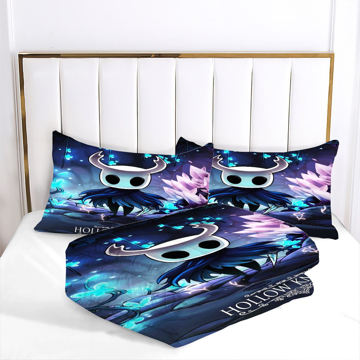 Hollow Knight Comforter Pillowcase Sets Blanket All Season Reversible Quilted Duvet