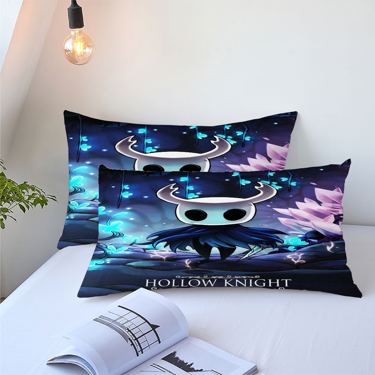 Hollow Knight Comforter Pillowcase Sets Blanket All Season Reversible Quilted Duvet