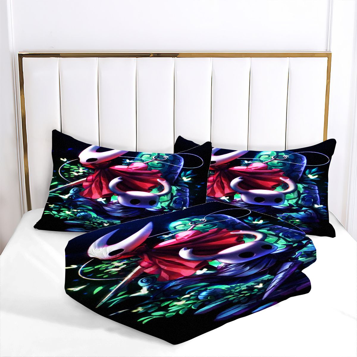 Hollow Knight Comforter Pillowcase Sets Blanket All Season Reversible Quilted Duvet