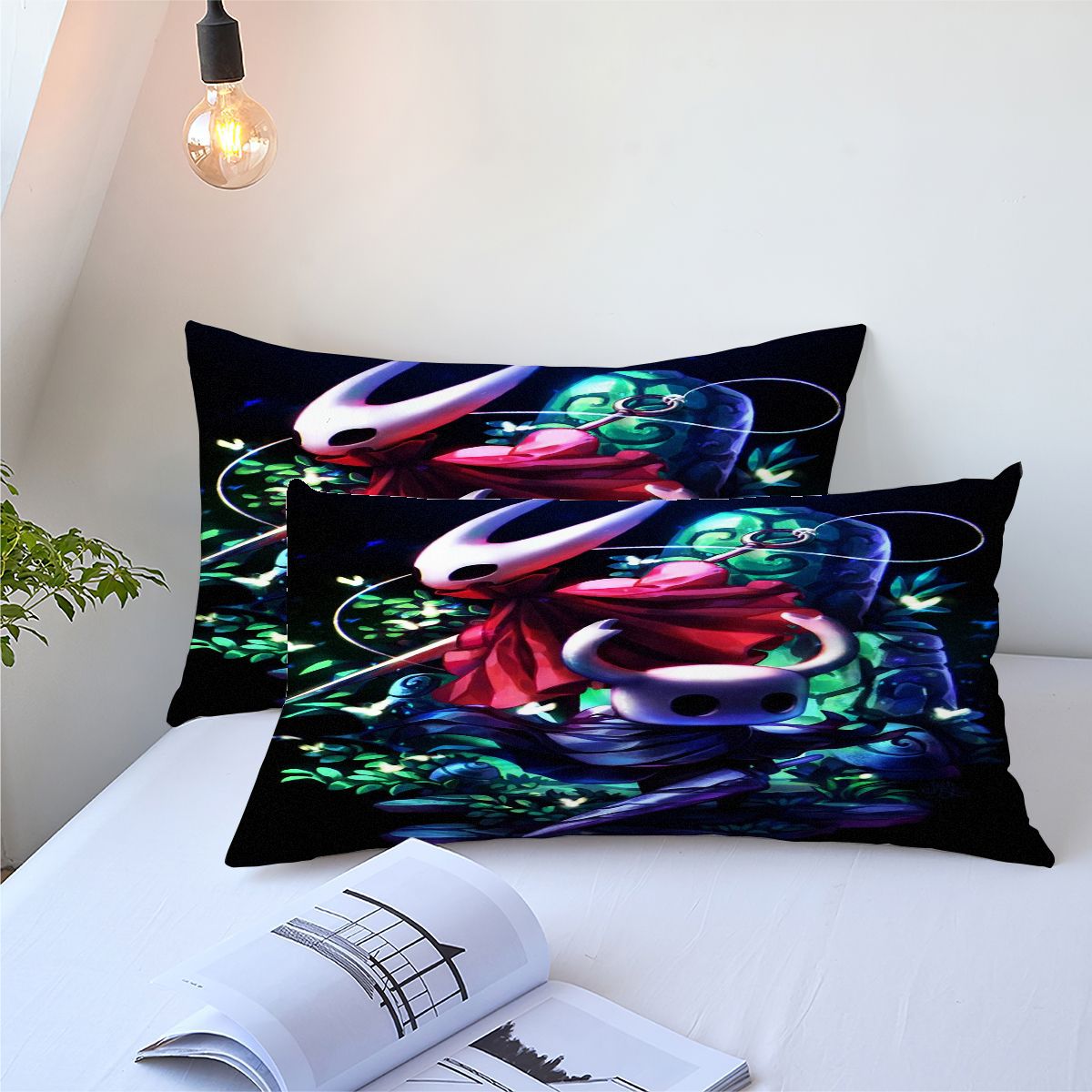 Hollow Knight Comforter Pillowcase Sets Blanket All Season Reversible Quilted Duvet