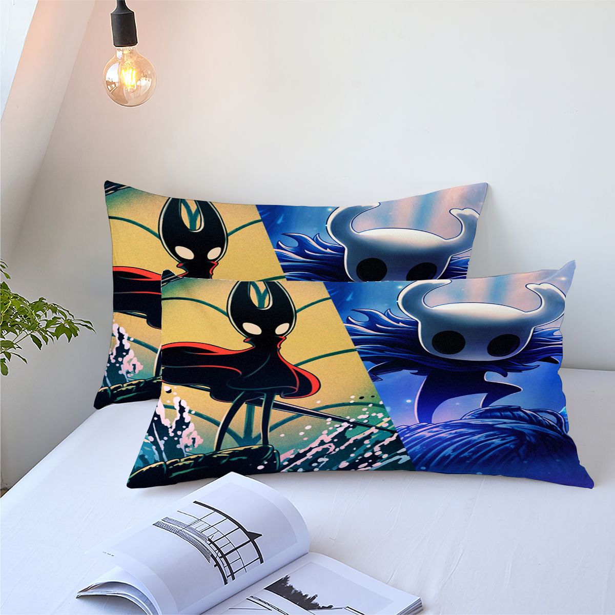 Hollow Knight Comforter Pillowcase Sets Blanket All Season Reversible Quilted Duvet