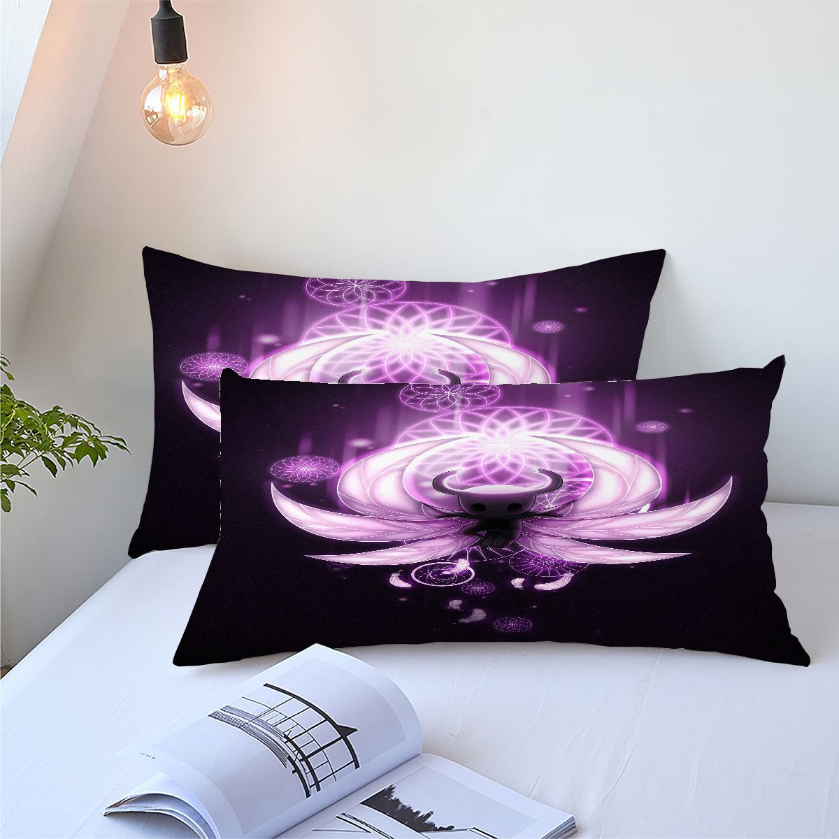 Hollow Knight Comforter Pillowcase Sets Blanket All Season Reversible Quilted Duvet