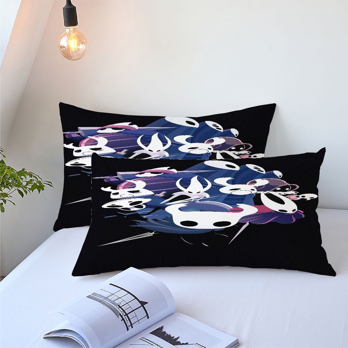 Hollow Knight Comforter Pillowcase Sets Blanket All Season Reversible Quilted Duvet