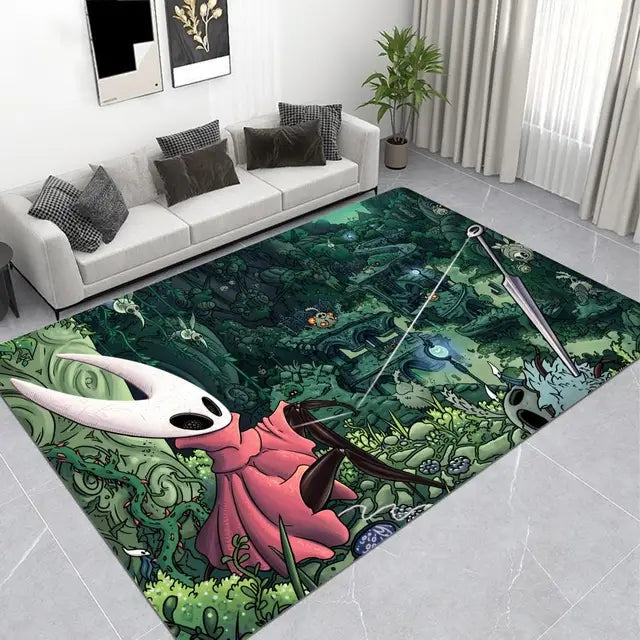 Hollow Knight Cosplay Carpet Living Room Bedroom Sofa Rug Door Mat