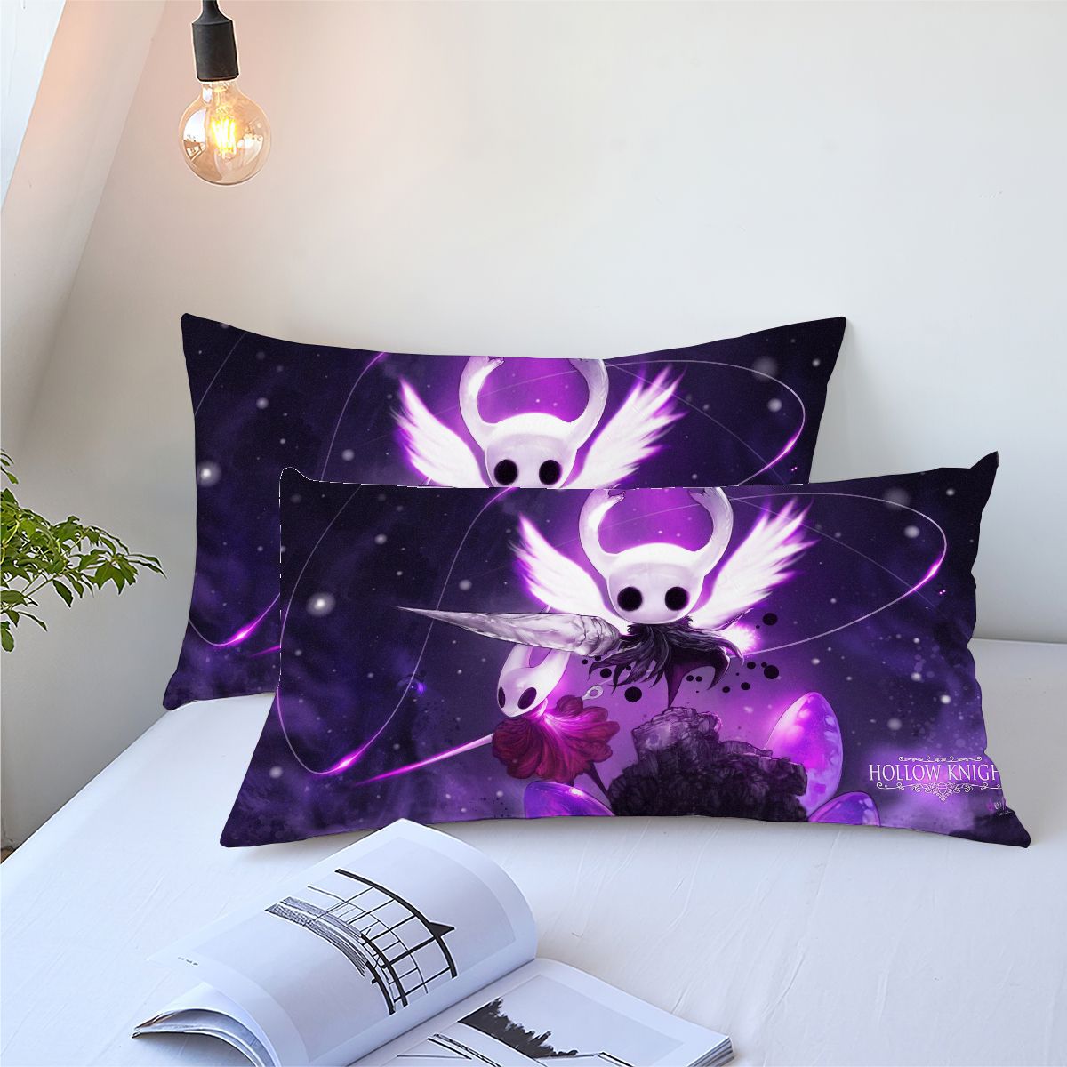 Hollow Knight Comforter Pillowcase Sets Blanket All Season Reversible Quilted Duvet