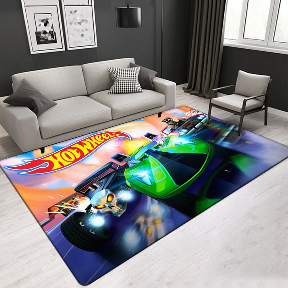 Hot Wheels Cosplay Carpet Living Room Bedroom Sofa Rug Door Mats