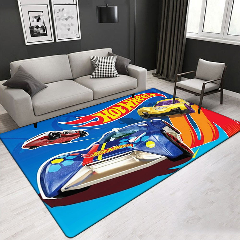 Hot Wheels Cosplay Carpet Living Room Bedroom Sofa Rug Door Mats