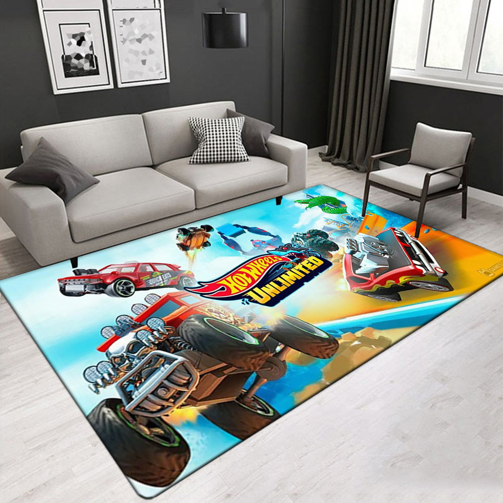 Hot Wheels Cosplay Carpet Living Room Bedroom Sofa Rug Door Mats