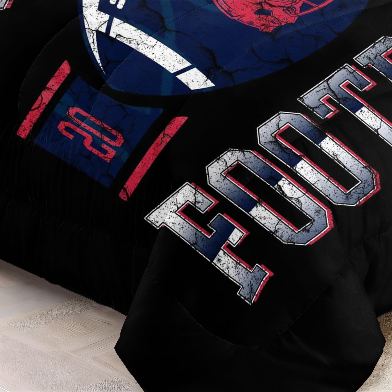 Houston Texans Comforter Pillowcase Sets Blanket All Season Reversible Quilted Duvet