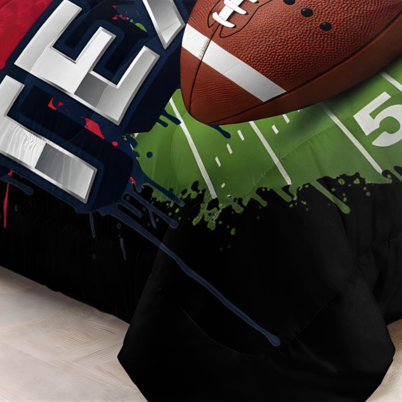 Houston Texans Comforter Pillowcase Sets Blanket All Season Reversible Quilted Duvet