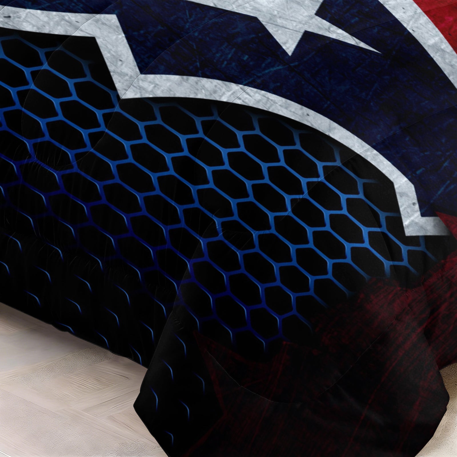 Houston Texans Comforter Pillowcase Sets Blanket All Season Reversible Quilted Duvet