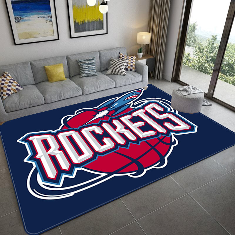 Houston Rockets Carpet Living Room Bedroom Mats Kitchen Bathroom Rugs