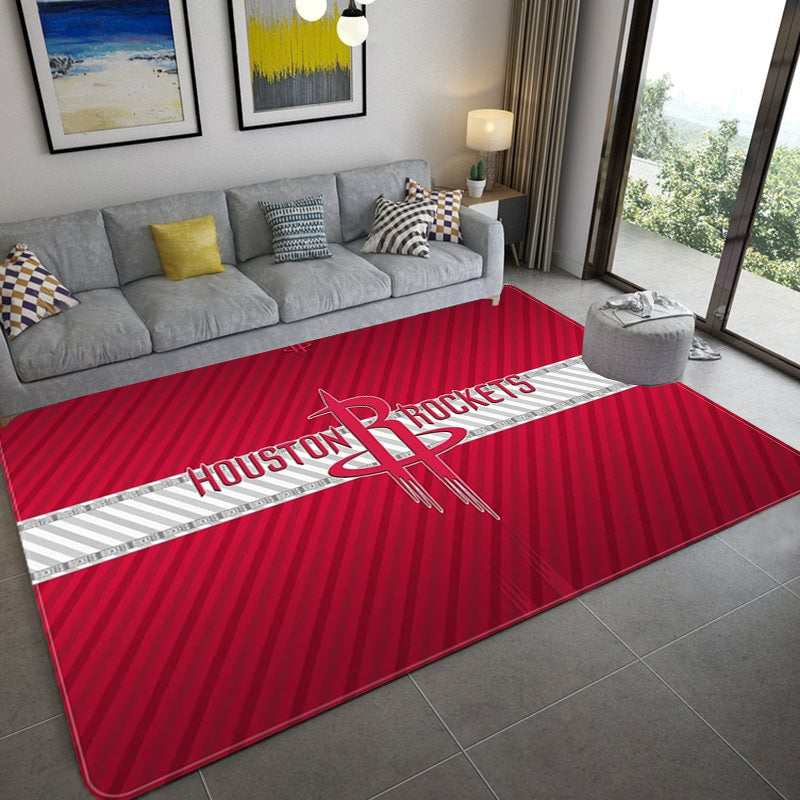 Houston Rockets Carpet Living Room Bedroom Mats Kitchen Bathroom Rugs