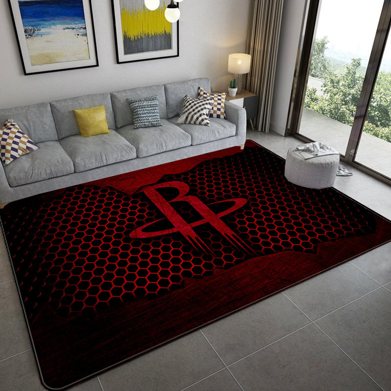 Houston Rockets Carpet Living Room Bedroom Mats Kitchen Bathroom Rugs
