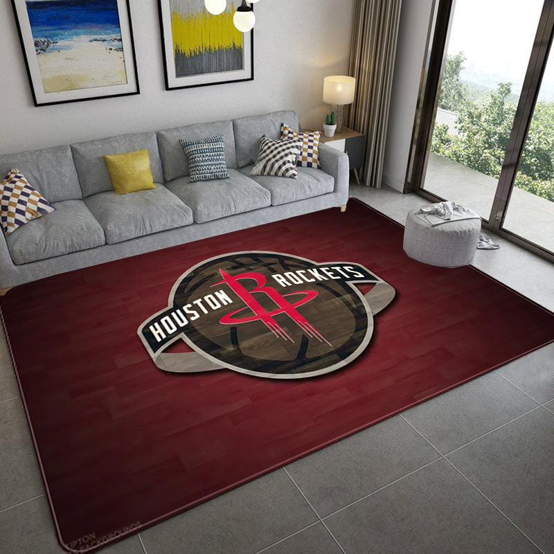 Houston Rockets Carpet Living Room Bedroom Mats Kitchen Bathroom Rugs