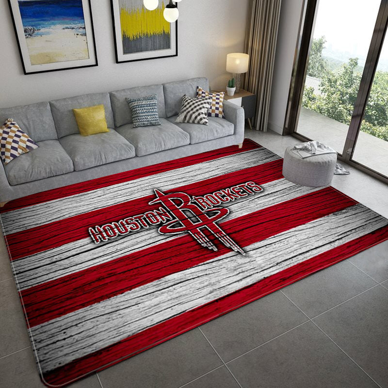 Houston Rockets Carpet Living Room Bedroom Mats Kitchen Bathroom Rugs