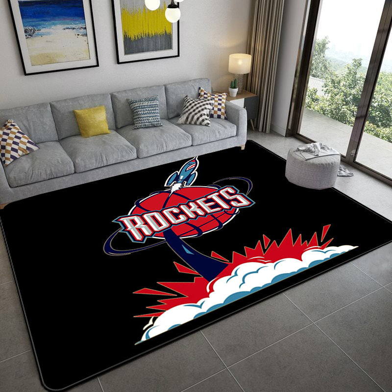 Houston Rockets Carpet Living Room Bedroom Mats Kitchen Bathroom Rugs