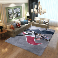 Houston Texans Football Team Carpet Living Room Bedroom Mats Kitchen Bathroom Rugs