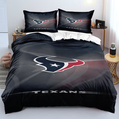 Houston Texans Football  Duvet Cover Quilt Cover Pillowcase Bedding Set Bedroom Decor