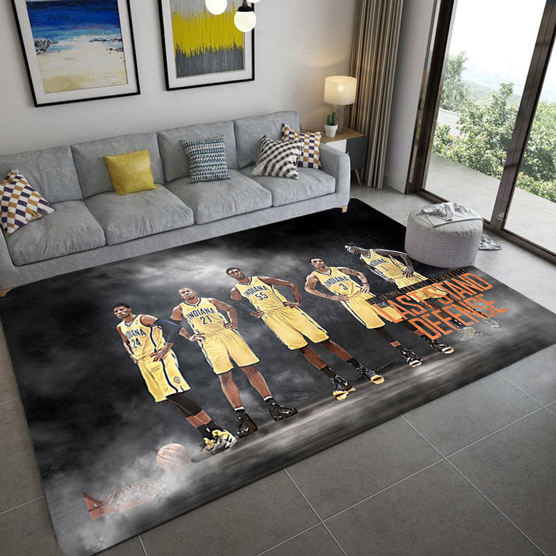 Indiana Pacers Carpet Living Room Bedroom Mats Kitchen Bathroom Rugs