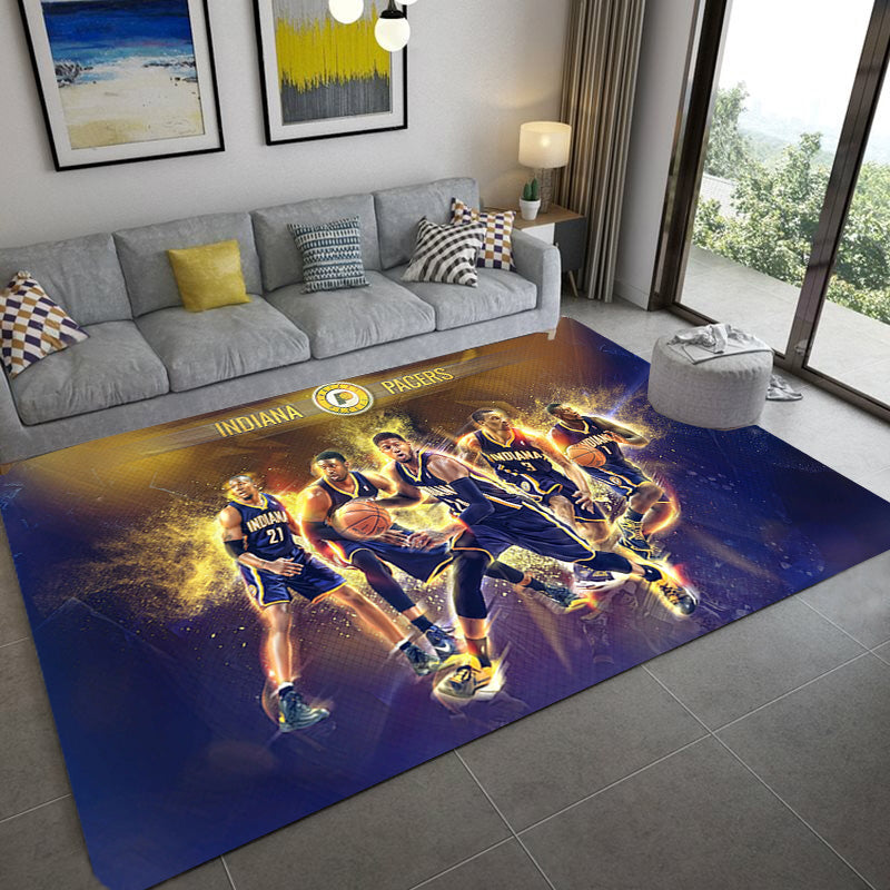 Indiana Pacers Carpet Living Room Bedroom Mats Kitchen Bathroom Rugs