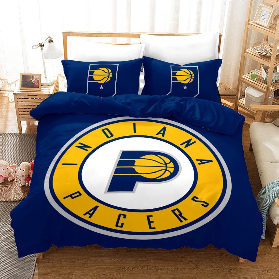 Indiana Pacers Bedding Set Quilt Cover Without Filler