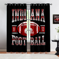 Indianapolis Colts Blackout Curtains Drapes For Window Treatment Set