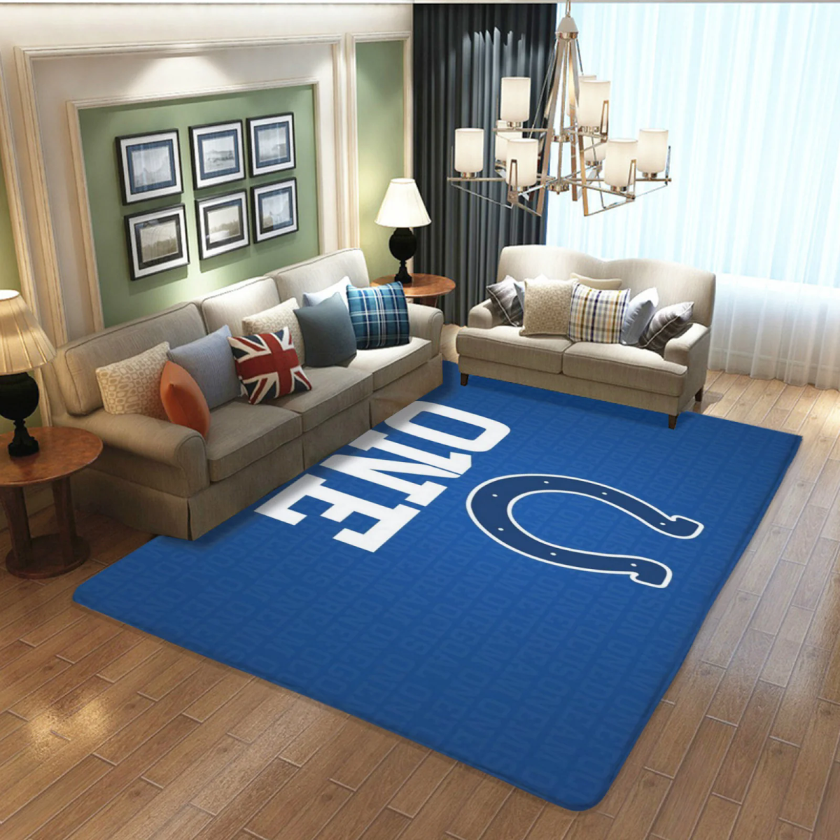 Indianapolis Colts Football Team Carpet Living Room Bedroom Mats Kitchen Bathroom Rugs