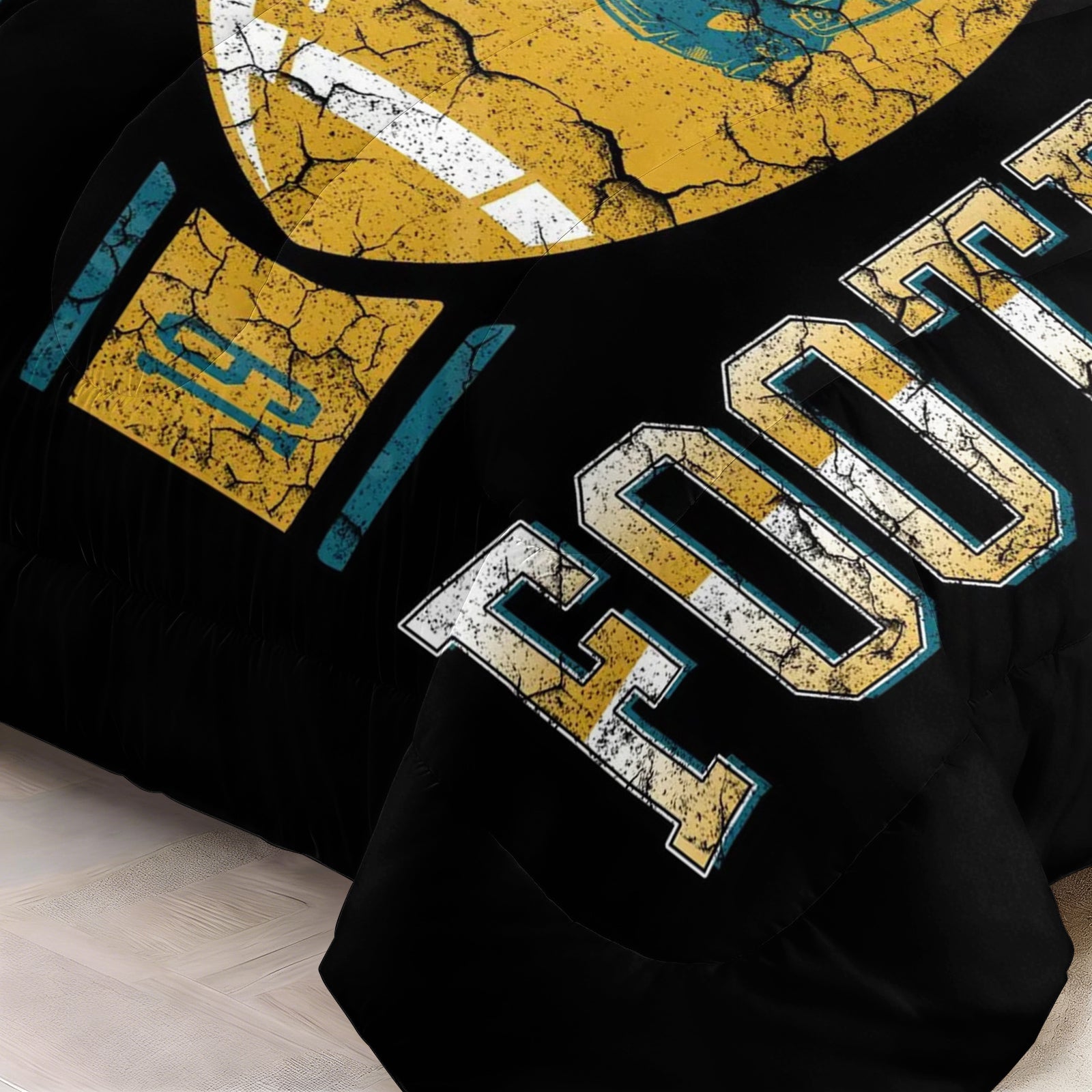 Jacksonville Jaguars Comforter Pillowcase Sets Blanket All Season Reversible Quilted Duvet