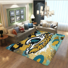 Jacksonville Jaguars Football Team Carpet Living Room Bedroom Mats Kitchen Bathroom Rugs