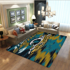 Jacksonville Jaguars Football Team Carpet Living Room Bedroom Mats Kitchen Bathroom Rugs