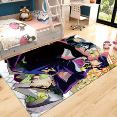 JoJo's Bizarre Adventure Cosplay Carpet Living Room Bedroom Sofa Rug Door Mat