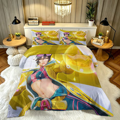 Marvel Rivals Jubilee Comforter Pillowcase Sets Blanket All Season Reversible Quilted Duvet