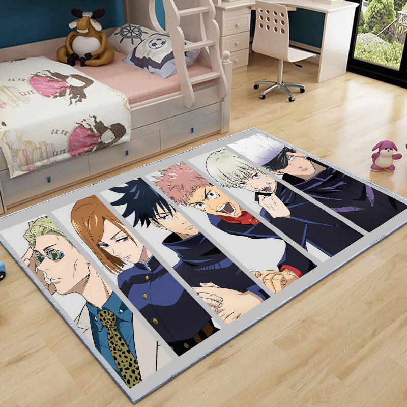 Jujutsu Kaisen Cosplay Carpet Living Room Bedroom Sofa Rug Door Mat