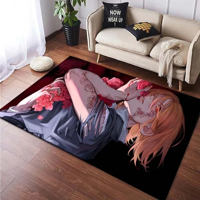 Jujutsu Kaisen Cosplay Carpet Living Room Bedroom Sofa Rug Door Mat