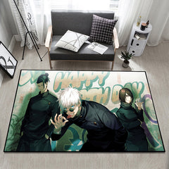 Jujutsu Kaisen Cosplay Carpet Living Room Bedroom Sofa Rug Door Mat