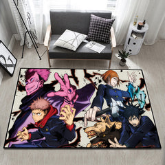 Jujutsu Kaisen Cosplay Carpet Living Room Bedroom Sofa Rug Door Mat