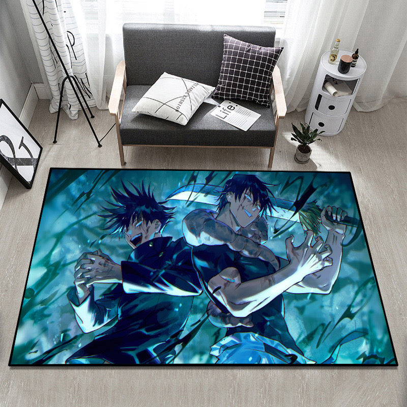 Jujutsu Kaisen Cosplay Carpet Living Room Bedroom Sofa Rug Door Mat