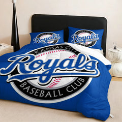 Kansas City Royals Comforter Pillowcase Sets Blanket All Season Reversible Quilted Duvet