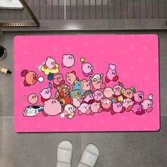 Kirby Cosplay Carpet Living Room Bedroom Sofa Rug Door Mat