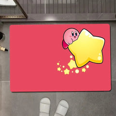 Kirby Cosplay Carpet Living Room Bedroom Sofa Rug Door Mat