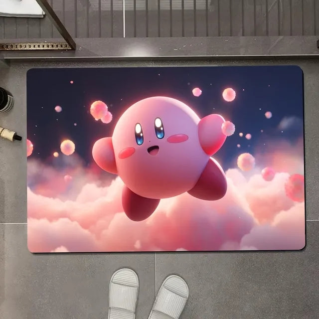 Kirby Cosplay Carpet Living Room Bedroom Sofa Rug Door Mat