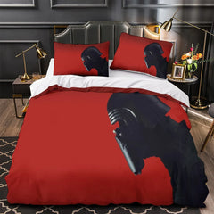 Kylo Ren Duvet Cover Quilt Case Pillowcase Bedding Set Without Filler